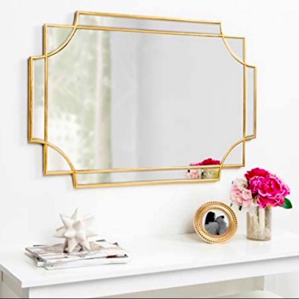 COPY - Kate and Laurel Minuette Decorative Rectangle Mirror